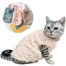 Ropa suave y acogedora para gatos